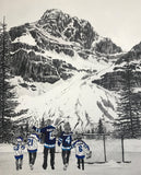 "Hockey Mountain Memories" PERSONALIZED Artwork