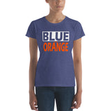BLUE and ORANGE Women's short sleeve t-shirt
