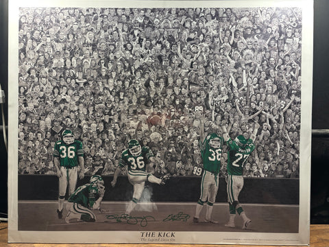 AUTOGRAPHED by DAVE RIDGWAY AND GLEN SUITOR "THE KICK - The Legend Lives On" Artist Proof