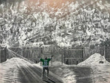 TEAM PACKAGE for orders of 10 or more: "The Dream Begins Here" PERSONALIZED Hockey Artwork