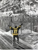 "The Dream Begins Here" PERSONALIZED Hockey Artwork