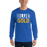 BLUE and GOLD Men’s Long Sleeve Shirt