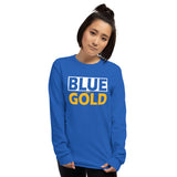 BLUE and GOLD Men’s Long Sleeve Shirt