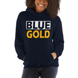 BLUE and GOLD Unisex Hoodie