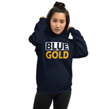BLUE and GOLD Unisex Hoodie