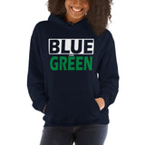 BLUE and GREEN Unisex Hoodie