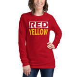 RED and YELLOW Unisex Long Sleeve Tee