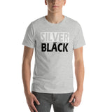 SILVER and BLACK Short-Sleeve Unisex T-Shirt