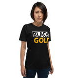 BLACK and GOLD Short-Sleeve Unisex T-Shirt