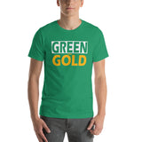 GREEN and GOLD Short-Sleeve Unisex T-Shirt