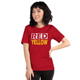 RED and YELLOW Short-Sleeve Unisex T-Shirt